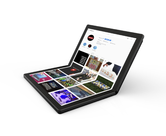 Lenovo foldable pc CES 2020