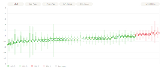 Rt.live covid tracker