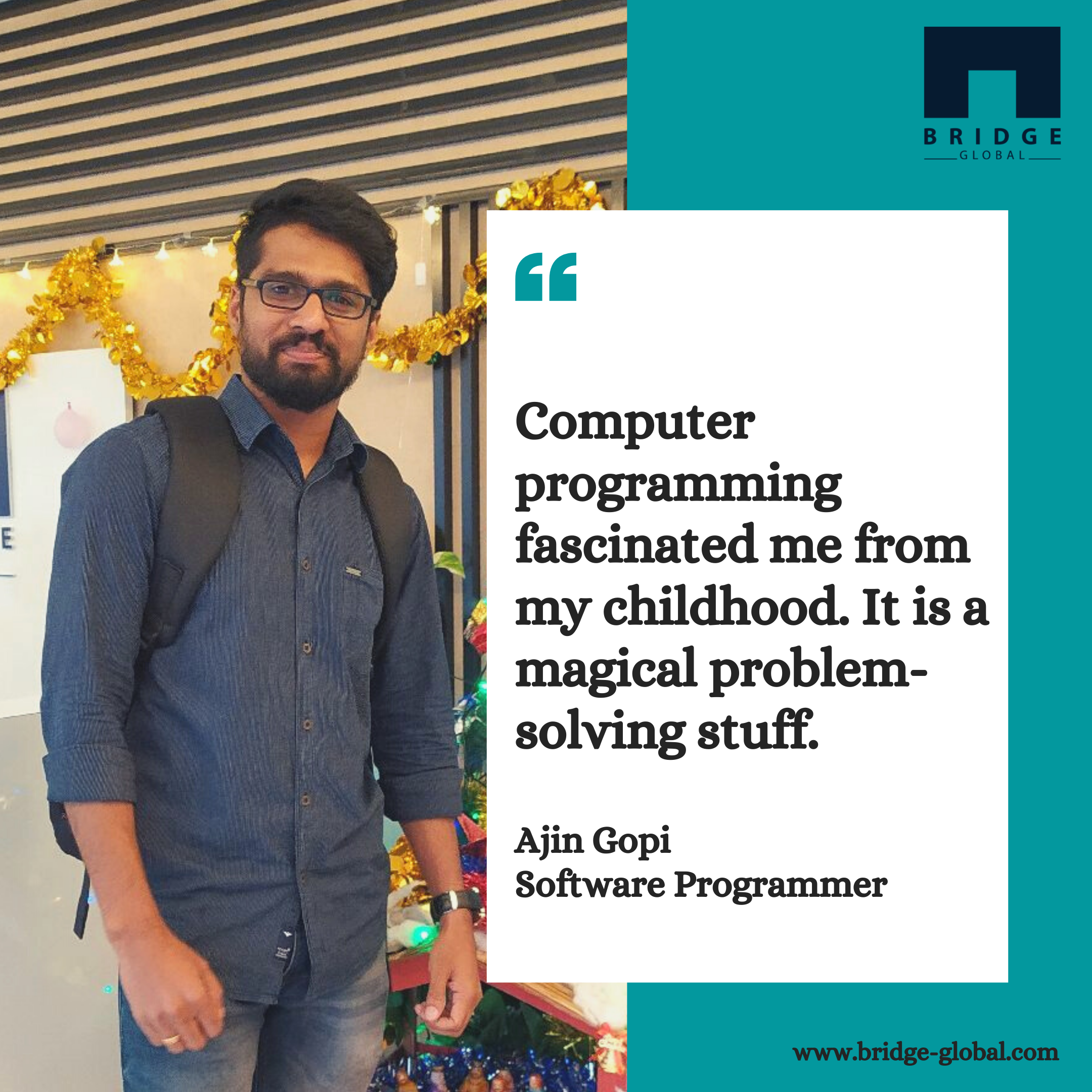 Why I Love Programming _ - Ajin - Bridge Global