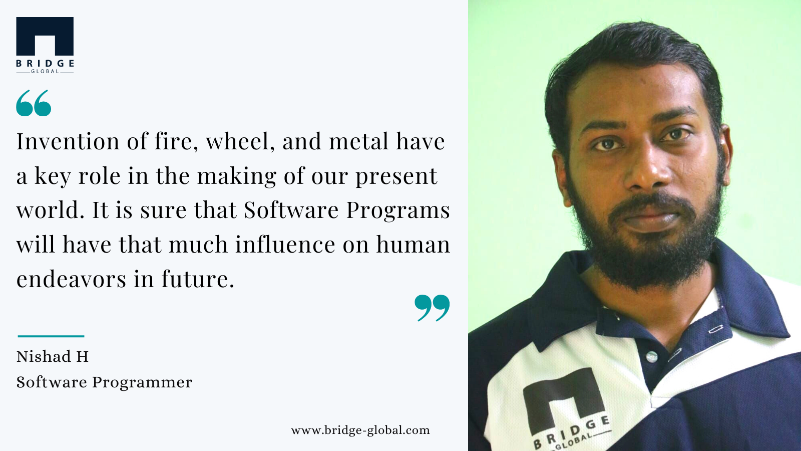 Why I Love Programming_ - Nishad - Bridge Global