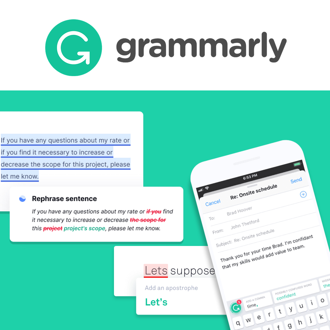 grammarly -saas software