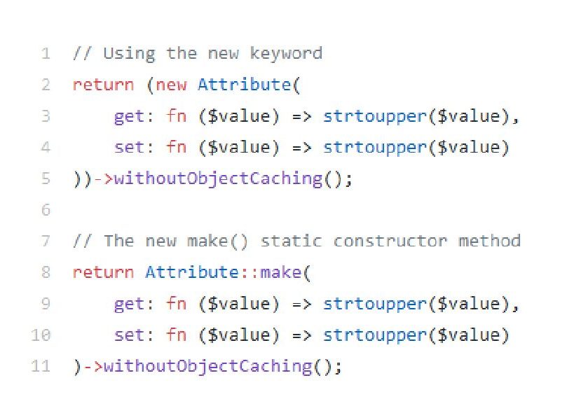 Laravel Version 9.2 Released-Attribute Make MEthod