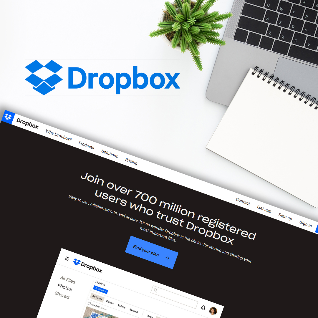 dropbox- file sharing apps