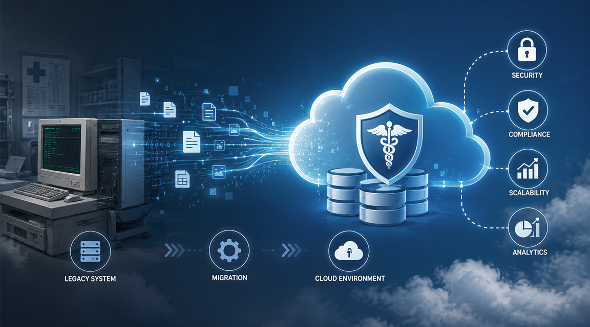 Legacy Healthcare System Migration to Cloud: A Guide