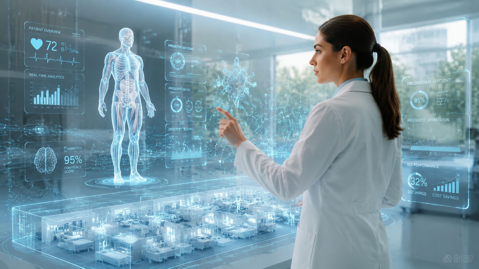 Healthcare Digital Twins: AI & ROI for Healthtech