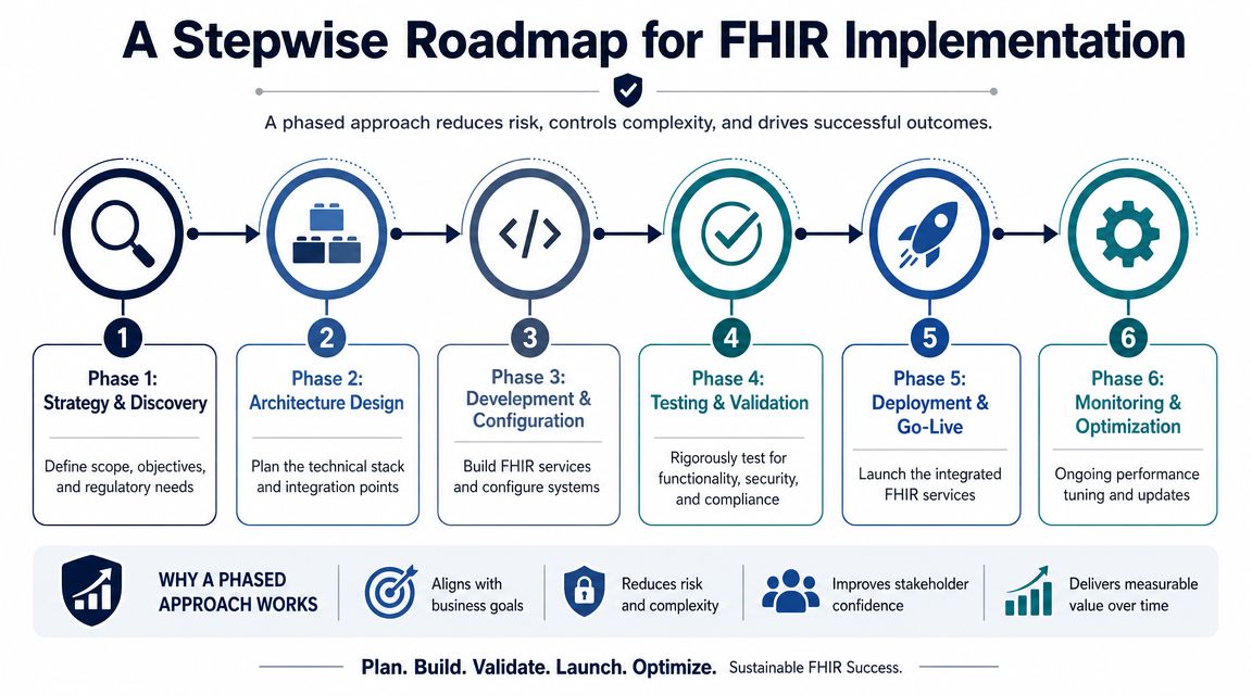 A Stepwise Roadmap for FHIR Implementation