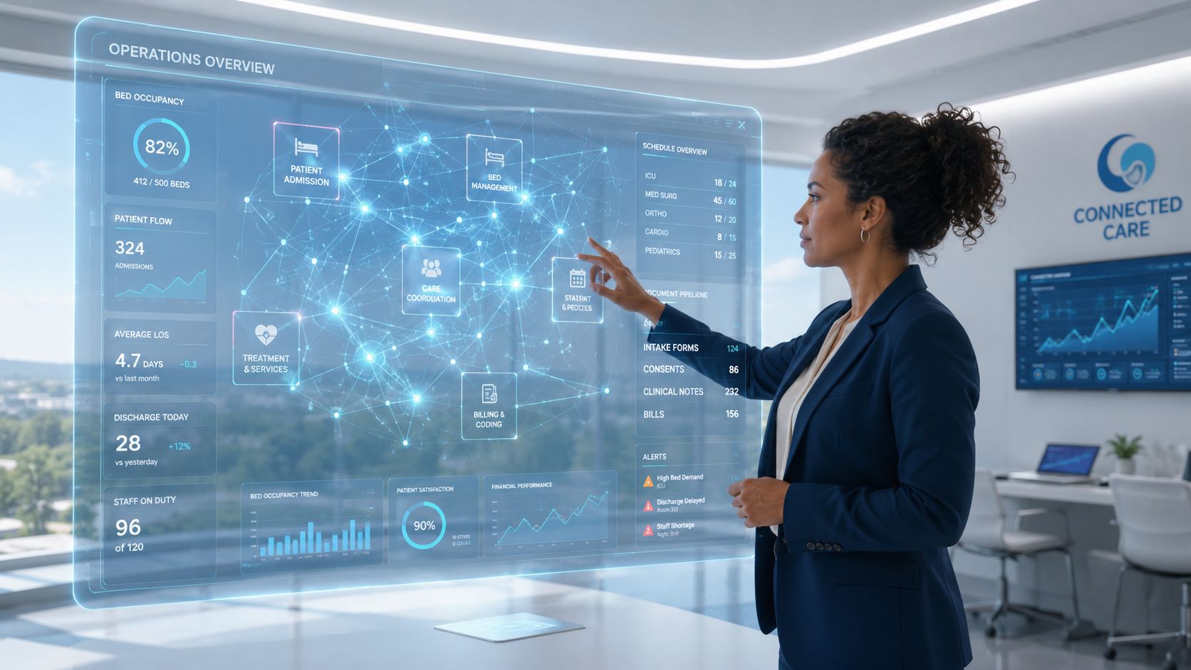AI-Driven Healthcare Operations: A Roadmap