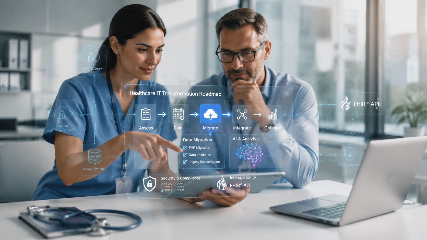 Healthcare Application Modernization: A Step-by-Step Roadmap