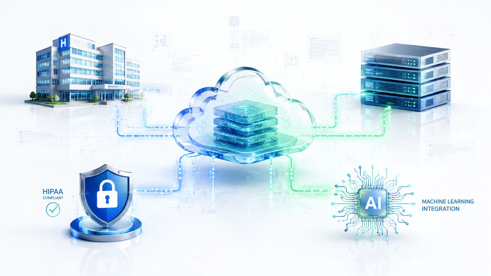Healthcare Cloud Architecture for Compliance & Scalability