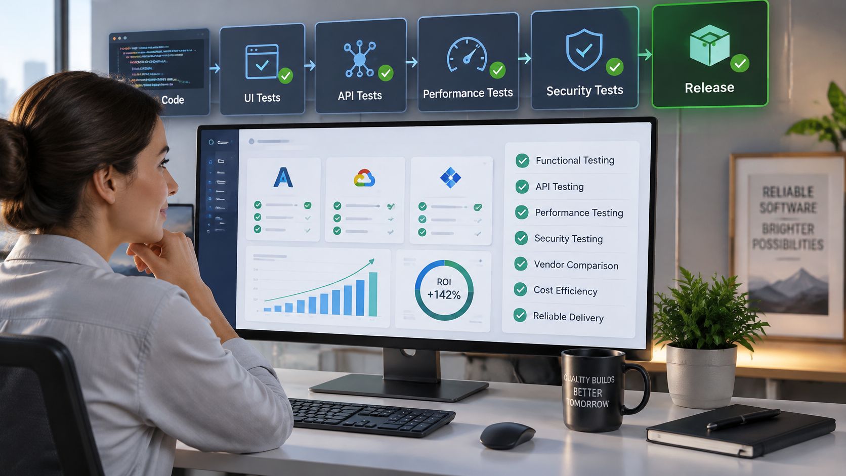 QA Automation Services: Scope, ROI and Vendor Checklist