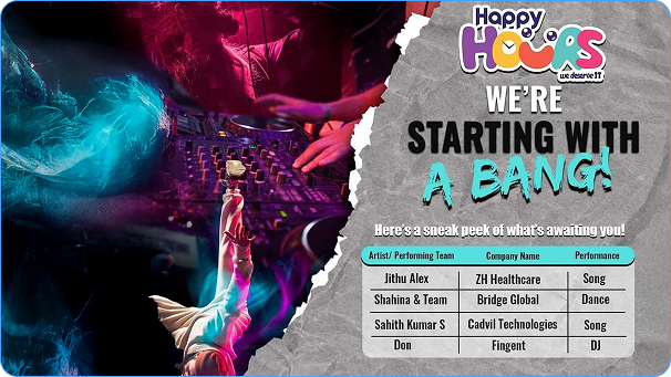 Launch of Happy Hours Season 1, Wave 1