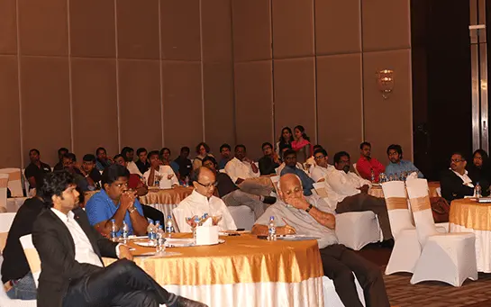 TechWhizz gallery image showing an event audience seated in a hall