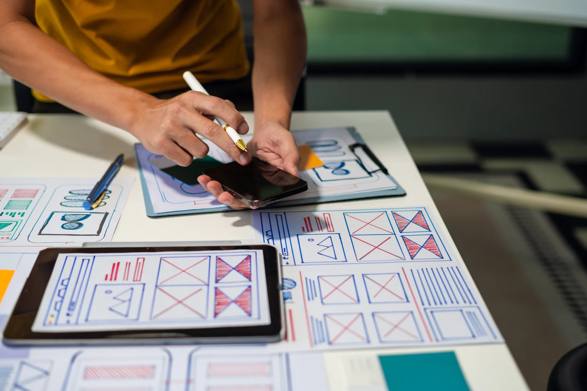 Wireframes & Interactive Prototypes
